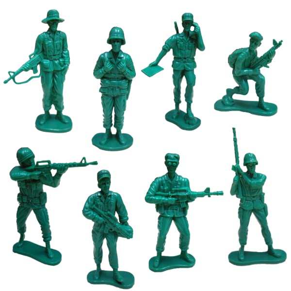 Набор из 8 фигурок Jumbo Soldier [Б/у]