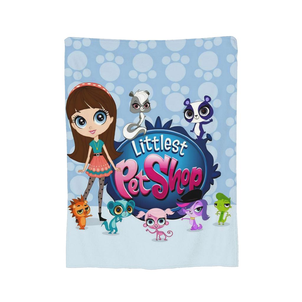 Плед Littlest Pet Shop Супер Мягкий Уютный Плед для Кровати 50X60 Дюймов Разные Размеры Покрывало