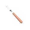 Stainless Steel Meat Fork with Wooden Handle for Grilling - Ideal for Steak, Corn, Chicken, Duck, Fish, and More