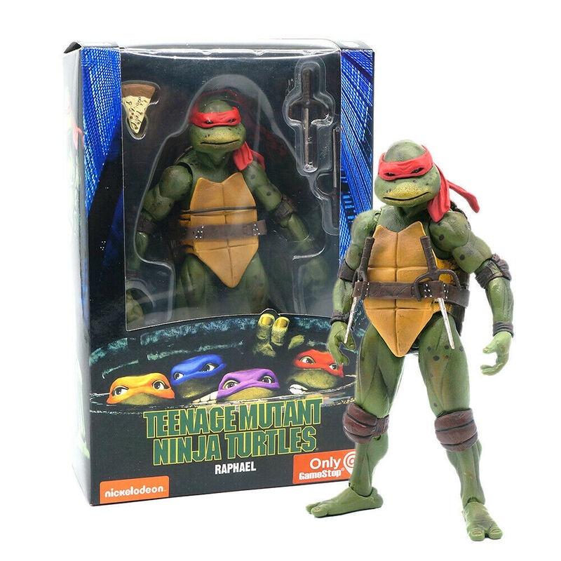 Фигурка-модель из фильма "Черепашки-ниндзя" 1990 года, 7 дюймов, Neca.