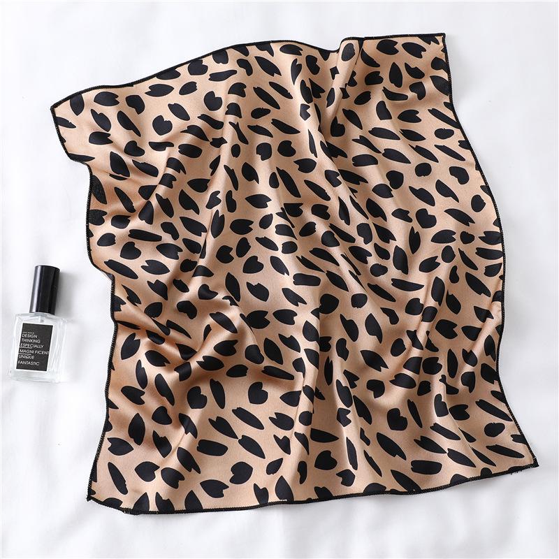 50 * 50 см шелковые шарфы весна и осень универсальное украшение профессиональные маленькие квадратные шарфы защита шеи связывающая сумка