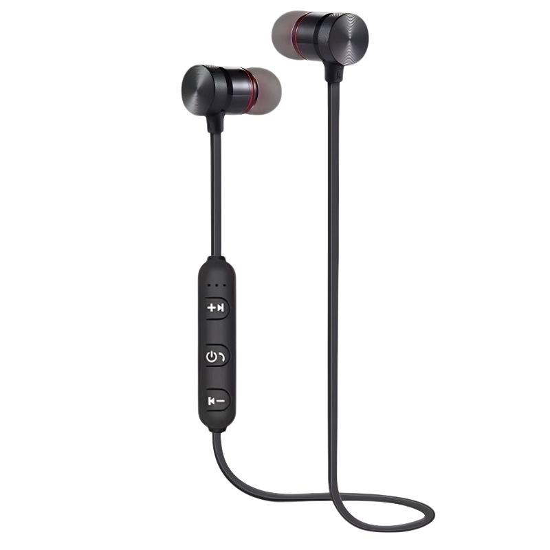 Магнитные Bluetooth 5.0 Стерео Спортивные Наушники с Шумоподавлением - Длительное Время Ожидания 002