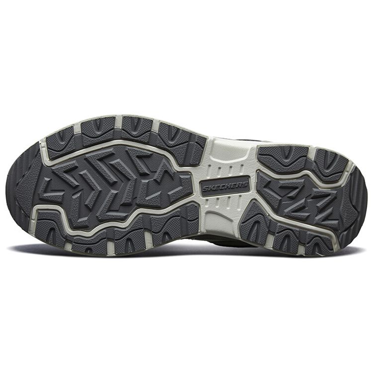 Skechers Oak Canyon Тканевые кроссовки на шнуровке Прочные Легкие Низкие Повседневные Мужские кроссовки Серый Белый 51893-GYW