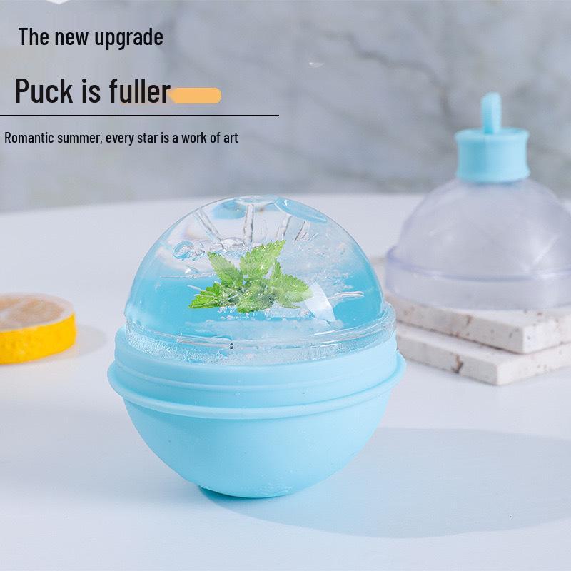 Форма для льда в виде сердца для виски – Большая силиконовая форма для круглых ледяных шариков