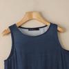 ZANZEA Women Summer Loose Casual O-neck Sleeveless Double Layer Tank Tops