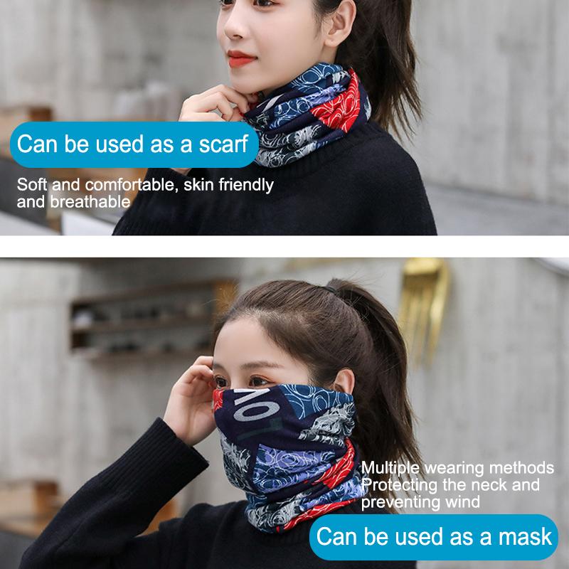 Winter Women Hats Cap Turban Tube Bandana Headband Outdoor Head Face Warmer Collar Headwear Kerchief