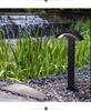 Waterproof Modern LED Outdoor Wall Lamp, Induction Courtyard & Balcony Light, Fan-Shaped Design