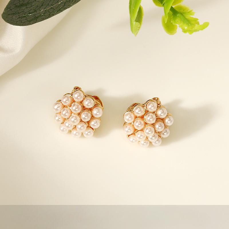 Зажим для ушей без пирсинга, эмалированные серьги, простые модные накладные серьги для женщин