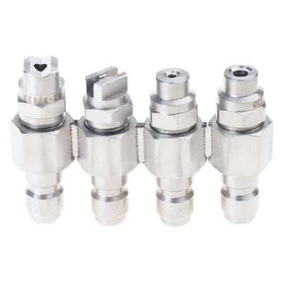 Промышленные насадки с J-образной ручкой, рассчитанные на давление 5000 PSI, с резьбовым соединением, обмотанным PTFE, для инжекторов downstream-химикатов