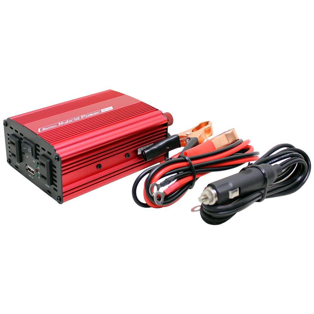 Автомобильный инвертор Meltec 2way (USB и розетка) 2 выхода DC24В