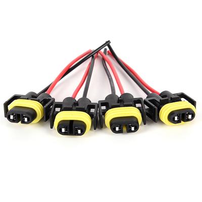 2 шт. H11 H8 фара/противотуманный фонарь гнездо адаптера жгута проводов автомобильный кабельный разъем