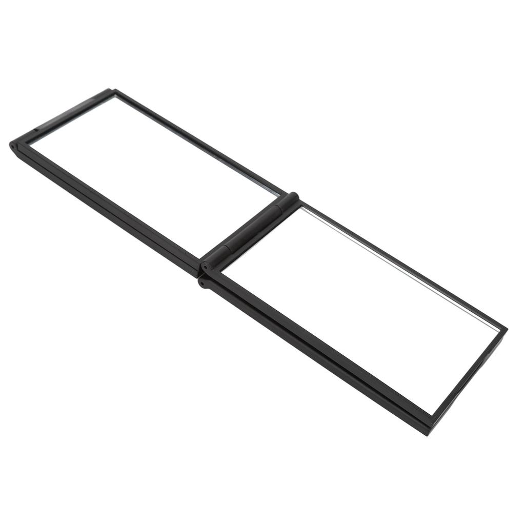 4 Way Mirror 360 Degree Handheld Desktop Portable Foldable Makeup Mirror for Self Hair Cutting