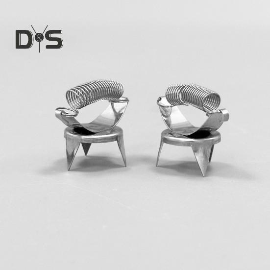 2 шт. зажим для глазури из нержавеющей стали эргономичный комфортный простой в очистке многофункциональный инструмент для нанесения цвета глазури