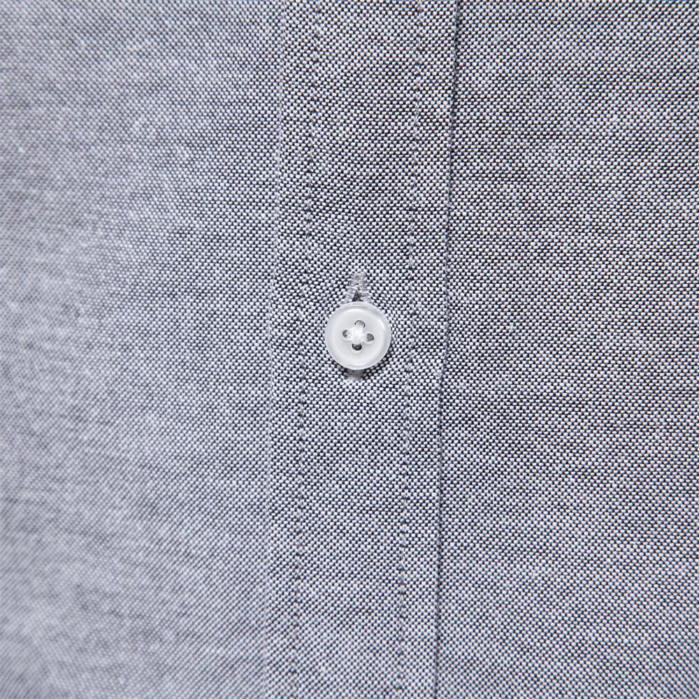 AIOPESON, новинка 2024 года, весенняя хлопковая мужская рубашка-оксфорд, рубашка с длинным рукавом на пуговицах, повседневные деловые рубашки для мужчин