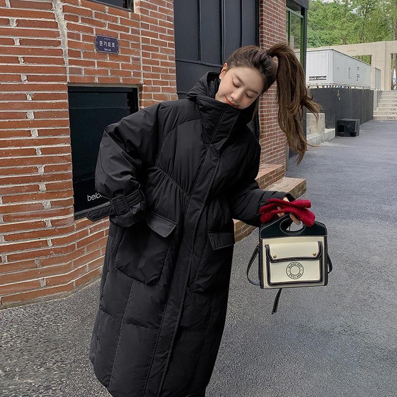 Parka Women Winter Coat (women's Long Style) New Fashion Thickened Hooded Cotton Jacket In 2022 Over Knee