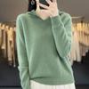 Женский кашемировый свитер Qinghe cashmere 30% кашемир 70% шерсть Женский осенне-зимний кашемировый свитер мягкий и теплый