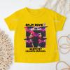 Summer KPop Devil Hunter Print Fashion Casual Children T-shirt Tee Top Movie O-neck Cartoon Saja Boys Girl Casual Kid Clothing