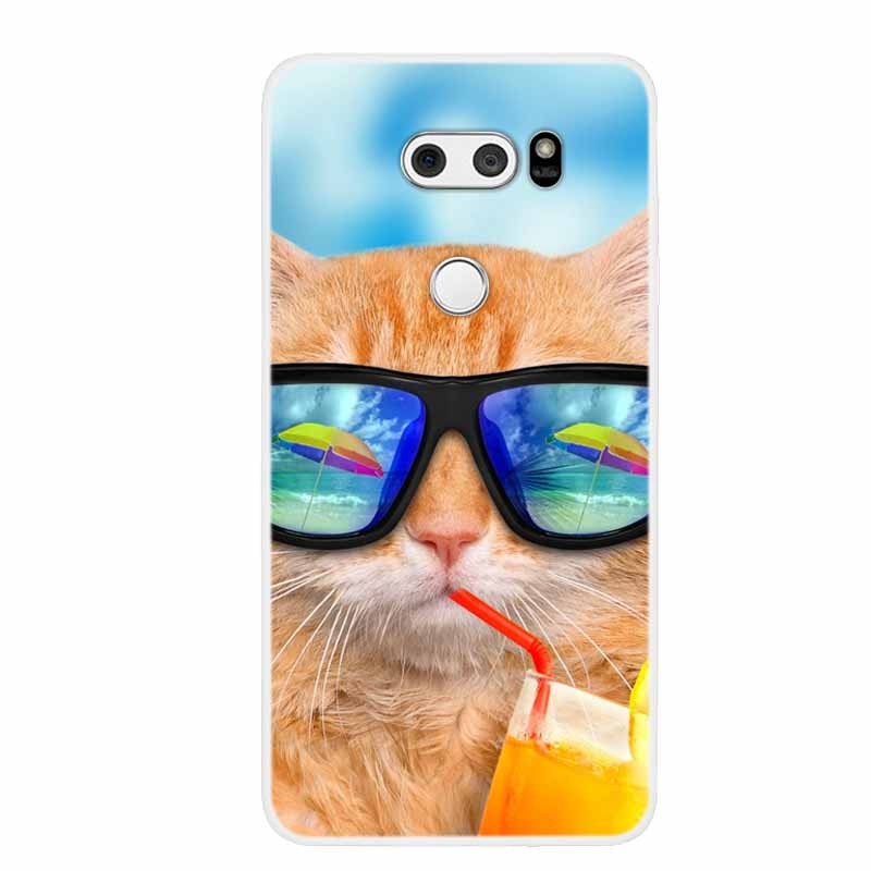 For LG V30 Cases v30 Plus V50s Clear Soft TPU Silicone Phone Cases For LG V50S Thinq / G8X Thinq Back Cover For LGV30 V 30 V 50S