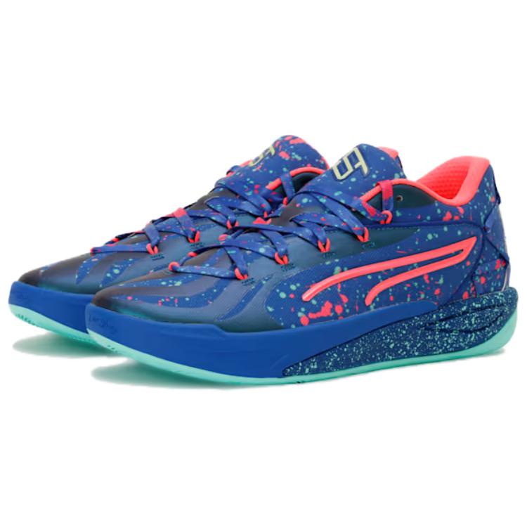 Puma Унисекс кроссовки Stewie 4 Night Vision Синий Ярко-синий Электрический мятный 311497-01