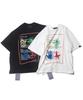 DAMP 4 Sense Graphic Oversized Tee_White