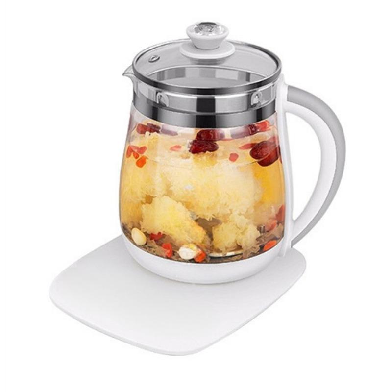 Fully Automatic Mini Multi Cooker Health Preserving Pot Household Electric Kettle Multifunctional Glass Electric Kettle Flower Tea Pot Tea Maker Gift