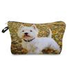 Women Dog Print Cosmetic Bag Toiletries Organize Travel Storage Case 6774