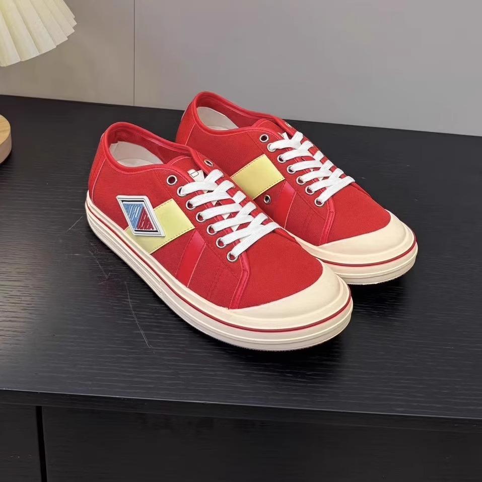 2025 осень новые низкие дышащие мужские и женские пары парусиновые туфли цветовая гамма кеды универсальная платформа повседневная спортивная обувь