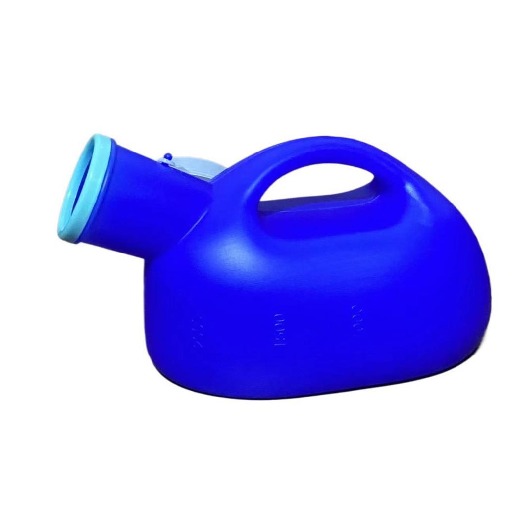 Men's Thickened Potty with Cover & Anti-Slip Ring - Odor-Free