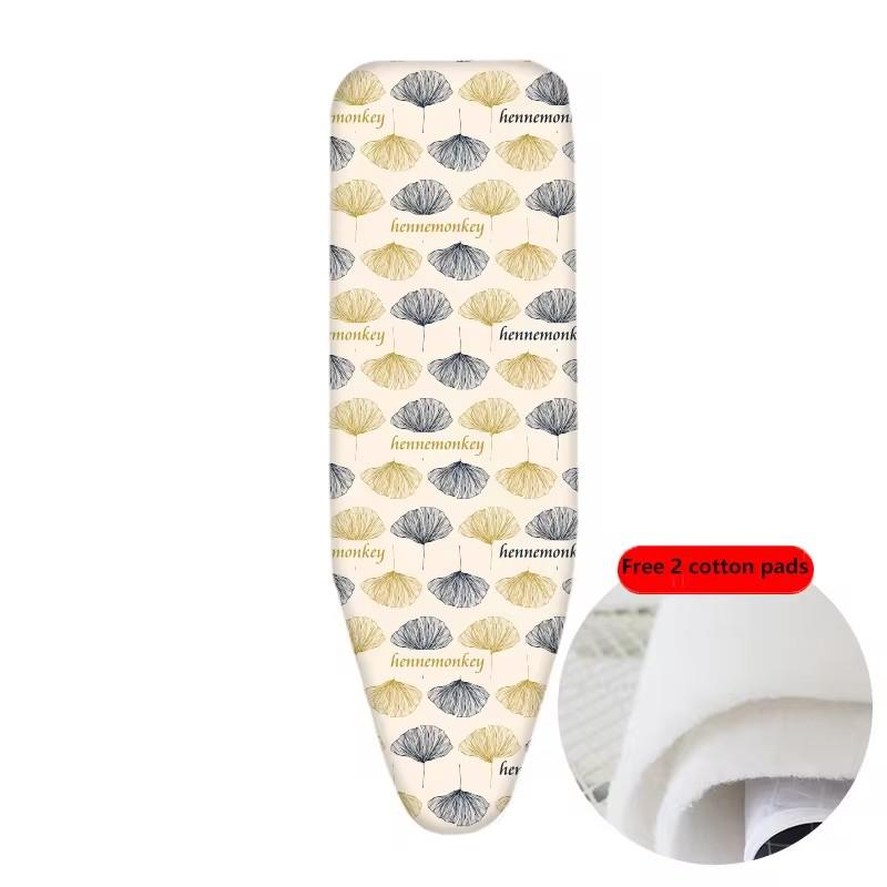 1 комплект чехлов и подкладок для гладильной доски класса люкс, в комплект входят 2 ватных диска (Гладильная доска в комплект не входит.)