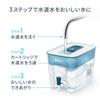 Фильтр для воды Brita, кувшинного типа, протестирован на удаление PFOS/PFOA, объем фильтрованной воды: 4.85L (Общая емкость: 8.2л), [Оригинальный японский продукт], Включает 2