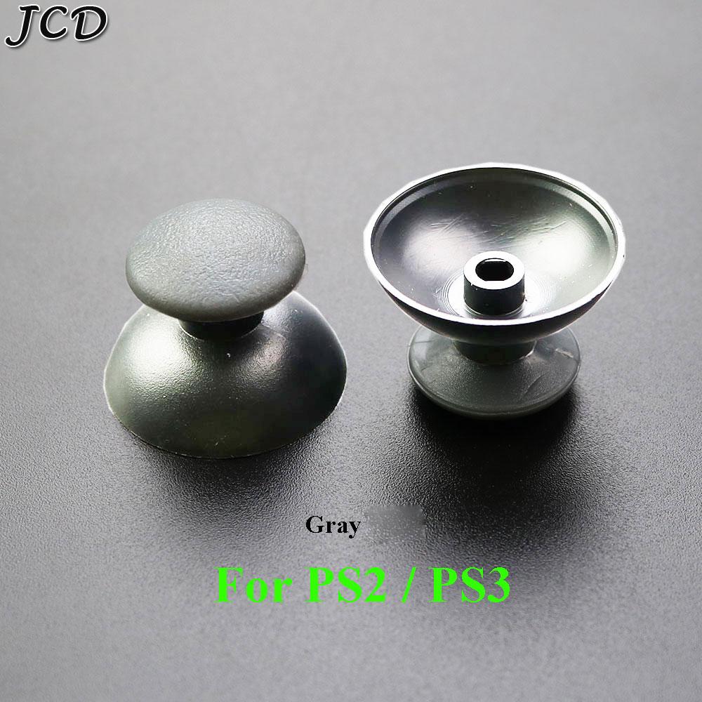 JCD 10PCS Replacement 3D Analog Thumbstick Thumb Stick Mushroom Grip Cap Cover for PS2 PS3 PS4 Pro Slim PS5 Xbox One 360