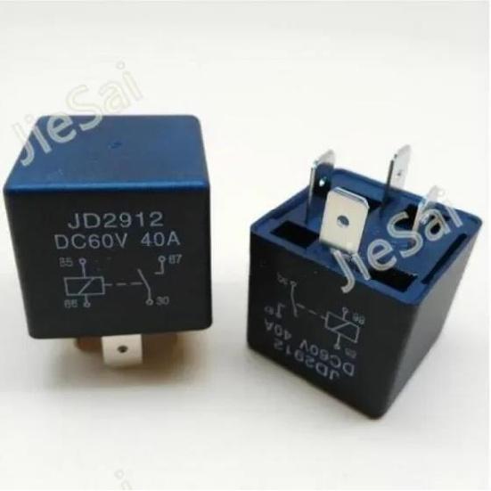 4pin Waterproof Automotive Relay 12V 24V 48V 60V 72V 80V 40A Car Relay With Copper Terminal Auto Relay Relays 5