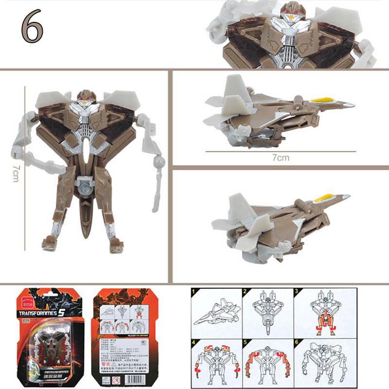 Cars Toys Transformers 7pcslot Kids Classic Robot Set For Children Toys Action Transformersrobot