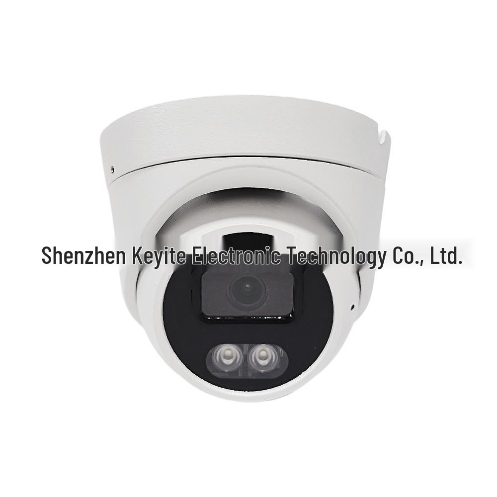 4K 8MP POE Уличная металлическая купольная камера с аудио и функцией наблюдения