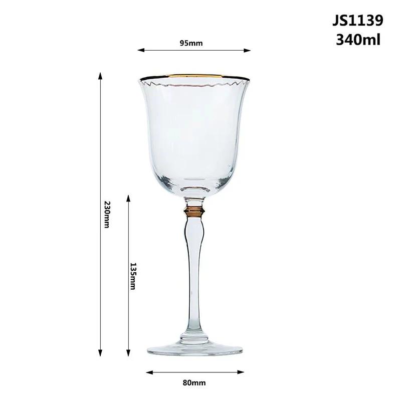 Бокал для шампанского Phnom Penh Diamond Crystal Glass Цветные стеклянные бокалы для напитков Caliz Cup Набор золотых бокалов для вина Винтажные чашки