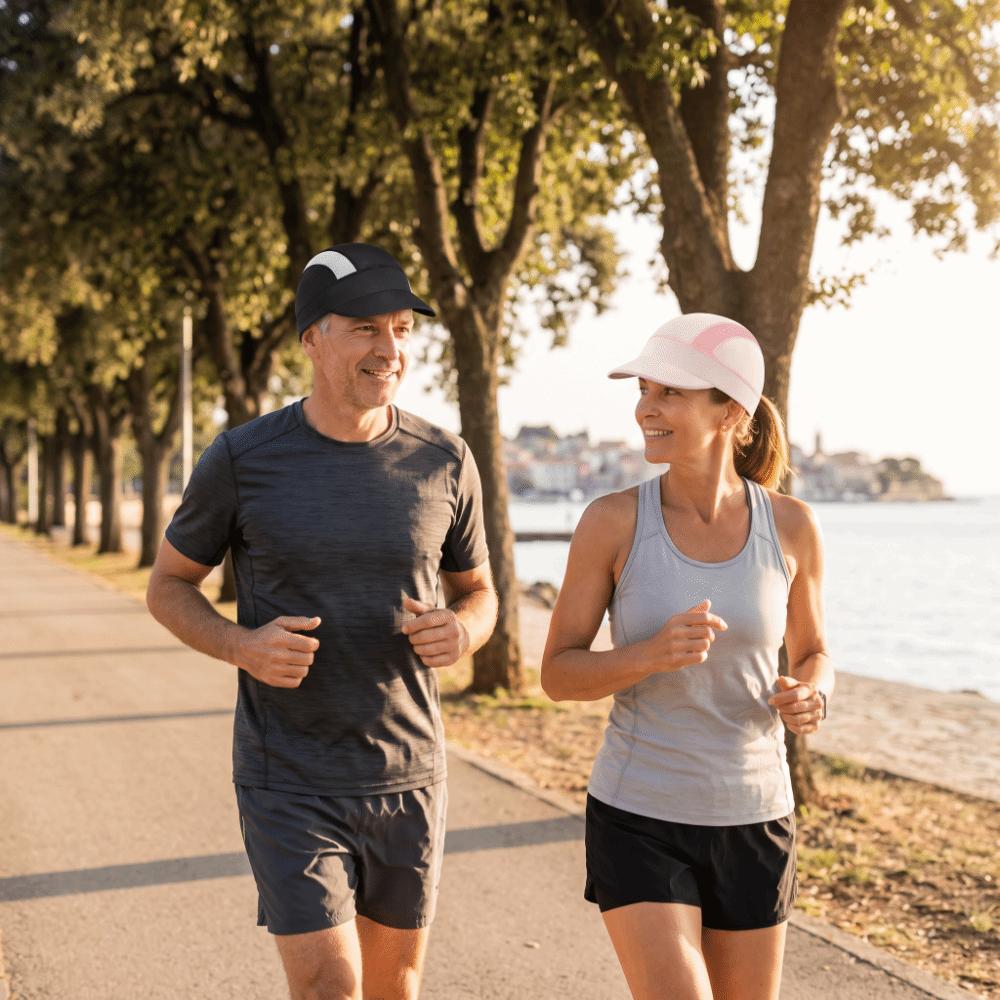 Breathable Mesh Running Hat Small Brim Sports Sunhat Simple Design Cycling Caps  Outdoor Sports