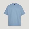 Adidas T Shirts Men's Texture Blue Crew Neck
