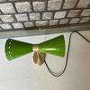 Настенный светильник Diabolo Green Brass Mid Century Modern Вверх-вниз освещение