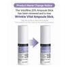 DERMA FACTORY Wrinkle Vital Ampoule Stick 10g x 2pcs Set – Volufiline 20%, Firming & Elasticity Care, Anti-Wrinkle Moisturizing Balm Stick