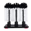 Glass Brush Glass Cleaning Brush Glass Washer Glass Cup Brush Glass Vacuum Cleaner Clean 3 Brushes Included Fast and Convenient Cocktail Glass Wine