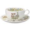 Чашка для молочного чая Noritake Блюдце 325 мл Мой сосед Тоторо Одуванчиковая серия Подходит для микроволновой печи 1 шт. Костяной фарфор и T97285A/4660-2