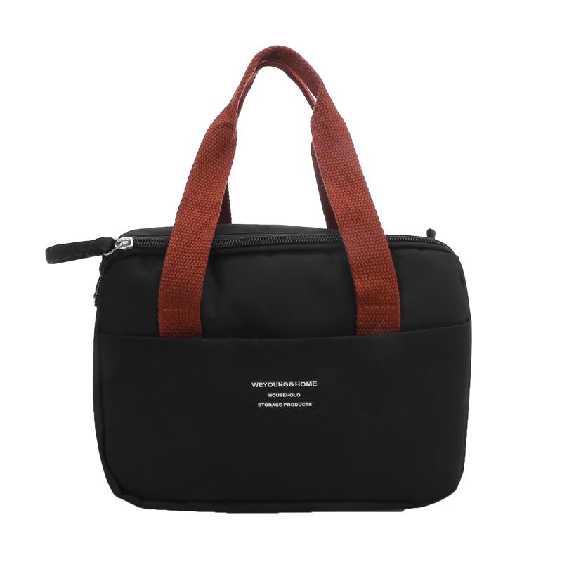 Портативная сумка для обеда для термоизолированной коробки для завтрака, сумка-холодильник, водонепроницаемая сумка Bento