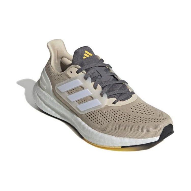 Adidas PureBoost 23 Crystal Sand Мужские кроссовки Brown Cloud-White Spark IF1545