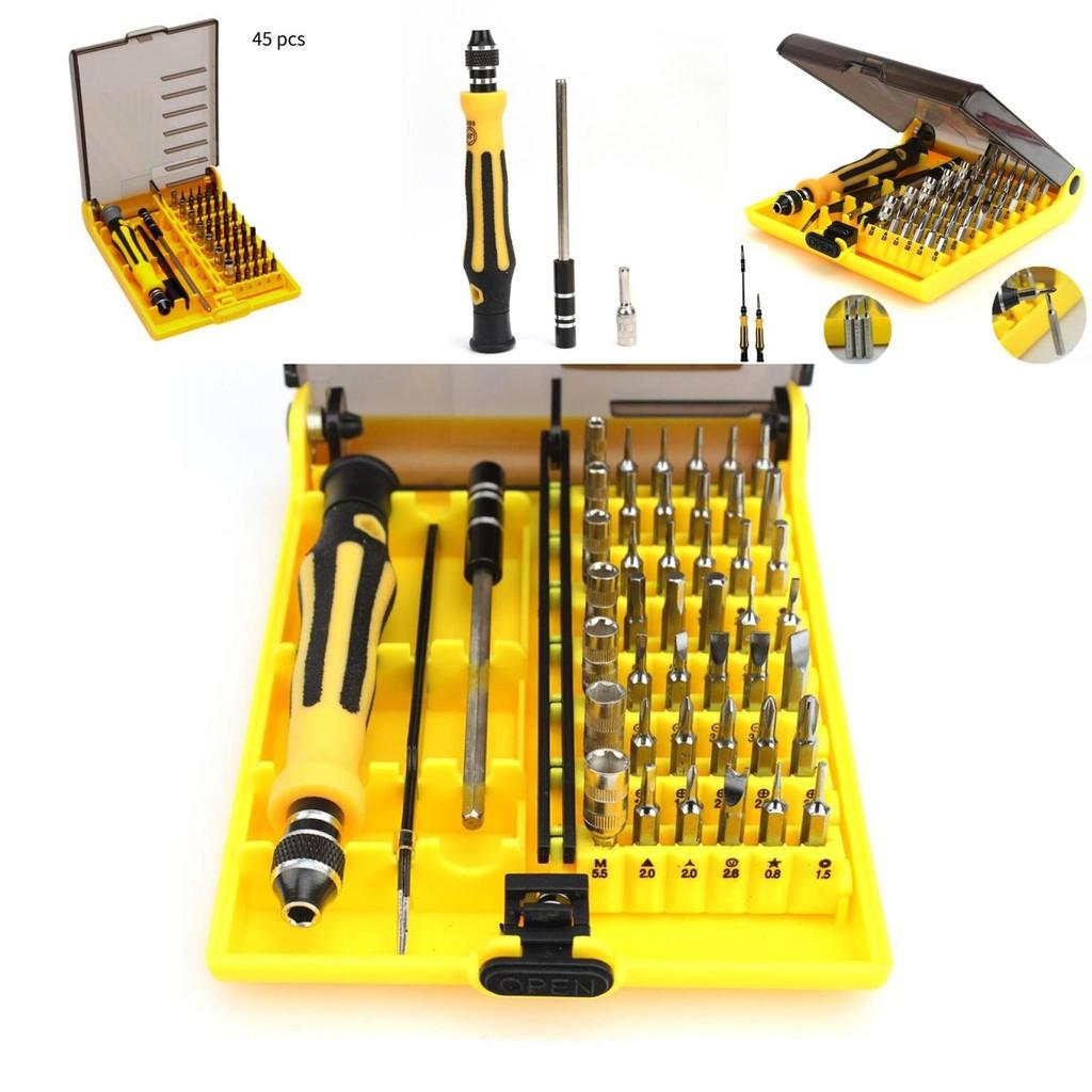 Durable 45 In 1 Torx Precision Screwdriver Set For Pc And Mobile Phone Repairs