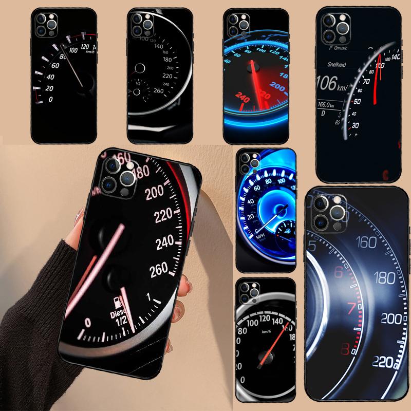 Cool Retro Speedometer For Huawei Nova Y70 Y90 Y60 Y73 Y72 Y61 Y91 12s 12i 11i 8i 9 10 SE P40 Lite P60 P30 Pro Case