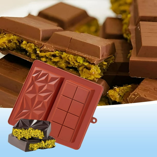 Silicone chocolate molds, chocolate bar molds, deep chocolate molds