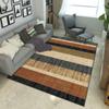 Geometry Linear Color Blocks Large Carpet Living Room Decor Rug Kitchen Non-slip Toilet Absorbent Footpad Home Washable Door Mat