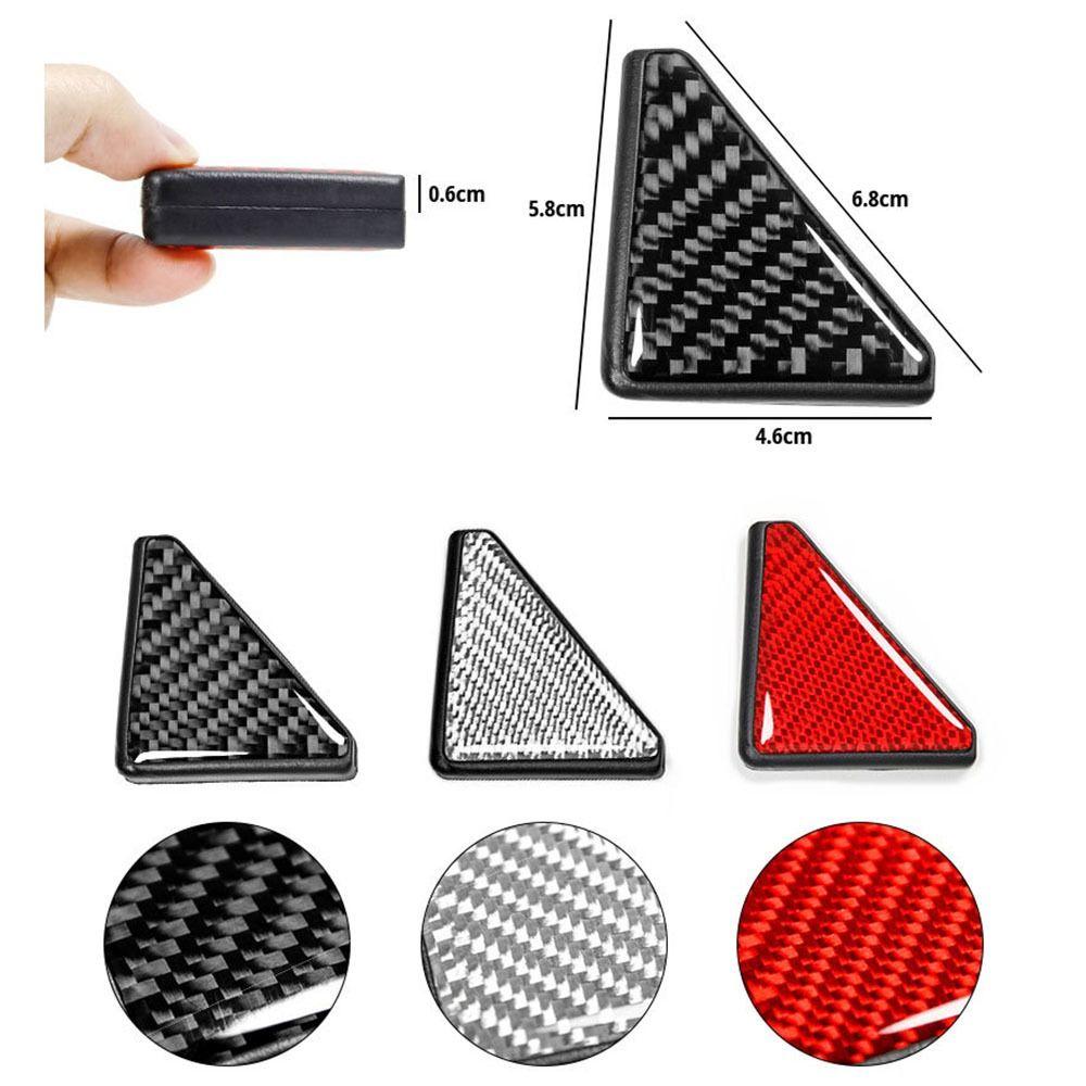 2 шт. ТПУ Накладка на дверь автомобиля от столкновений Уголок двери автомобиля из углеродного волокна Бампер двери Автомобиль