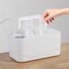 USB Baby Wipe Warmer LED Light Wet Wipes Keep Warm Box Adjustable Temperature Heating Diaper Dispenser Portable Large Capacity