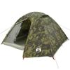 VidaXL Tente de camping à dôme 3 personnes camouflage imperméable, tente, abri de camping, abri de jardin, tente de jardin, 4009617